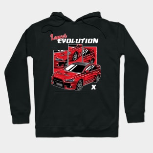 Lancer Evolution X Hoodie